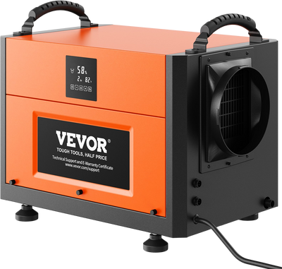 Vevor Commercial Dehumidifier with Drain Hose Large Capacity 190 Pints New