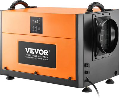 Vevor Dehumidifier with Drain Hose 156 Pints Auto Defrost/Drainage New
