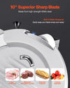 Vevor Automatic Meat Slicer 10" Blade Adjustable Thickness 633 RPM 500W New