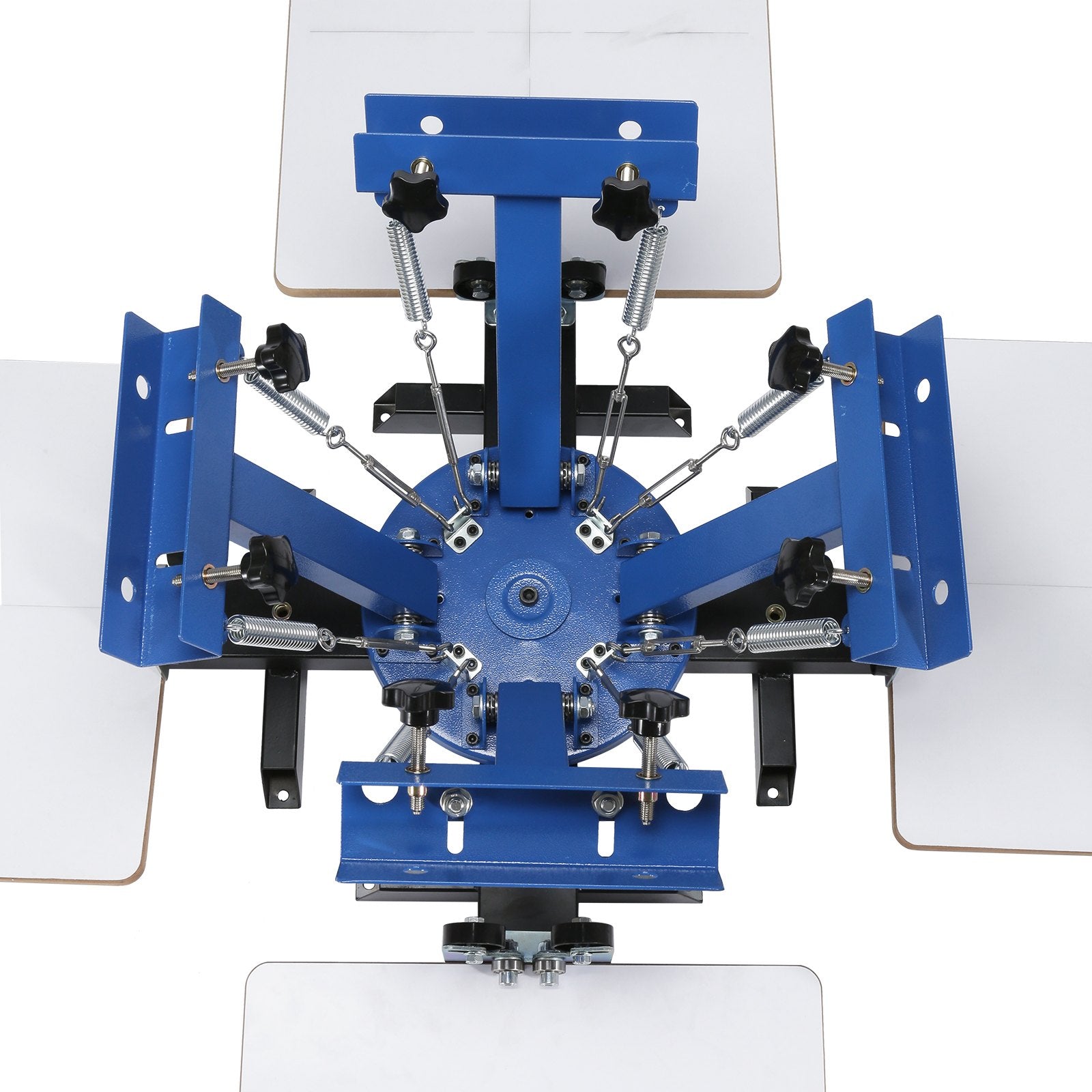 NTL Kicker Deluxe 4 Color 1 Station Screen Printing Press – T-Shirt Machine