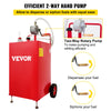 Vevor Fuel Caddy 30 Gallon Portable with Manual Transfer Pump New