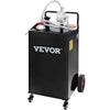 Vevor Fuel Caddy 35 Gallon Gas Storage Tank with Manual Transfer Pump New