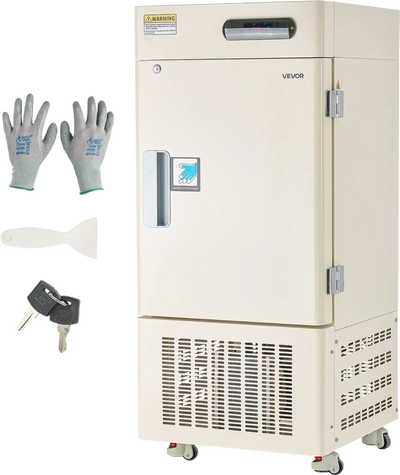 Vevor Lab Freezer 28L Ultra Low Temperature -40°F to -123°F Adjustable 450W New