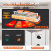 Vevor Commercial Electric Food Warmer 5 Pan 8 Qt Buffet with Glass Shield New