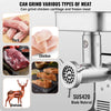 Vevor Electric Meat Grinder 21 Lbs/Min 1100W Stainless Steel Sausage Stuffer New