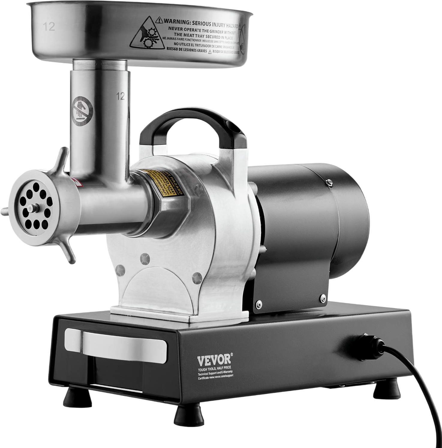 Vevor Commercial Meat Grinder Electric 9 Lbs/Min 550W New