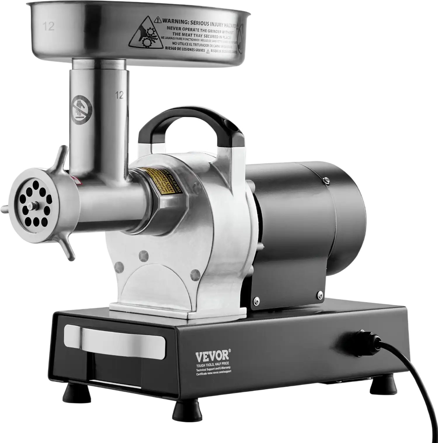 Vevor Commercial Meat Grinder Electric 9 Lbs/Min 550W New