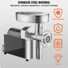 Vevor Commercial Electric Meat Grinder 6 Lbs/Min 350W Stainless Steel Sausage Stuffer New