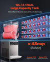 Vevor Slushy Machine 3.2 Gal Single Tank Stainless Steel Frozen Drink Maker New