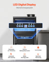 Vevor Commercial Ice Maker 70 Lbs/24H 36 Cubes Freestanding with Self-Cleaning New