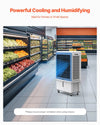 Vevor Evaporative Air Cooler 4129 CFM 12.7 Gal Indoor/Outdoor Adjustable Speed New