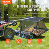 Vevor Tow-Behind Lawn Sweeper 52" Leaf Collector 26 Cu.Ft. Adjustable New