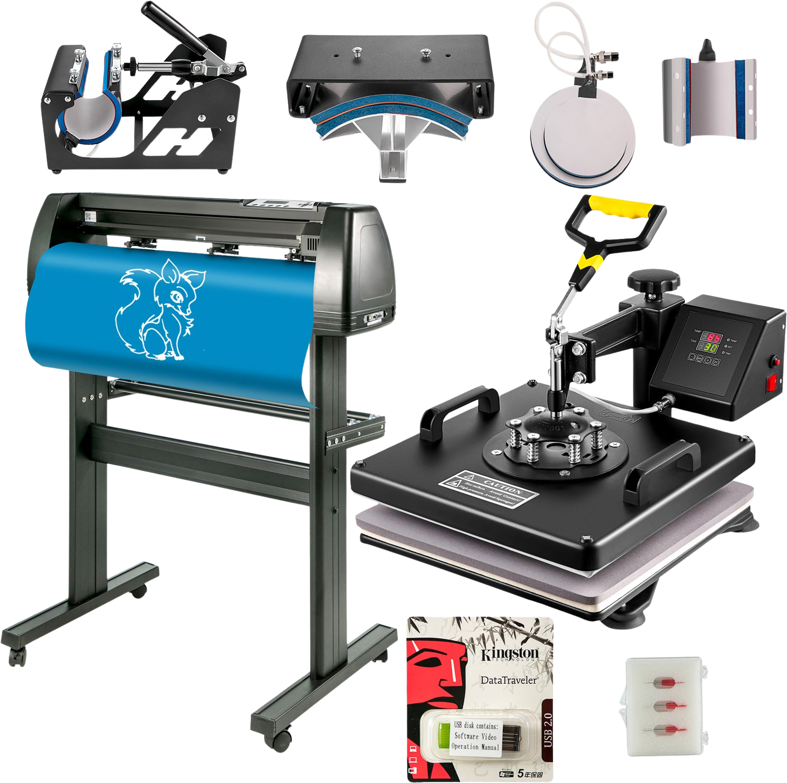 Vevor Heat Press 6-in-1 Sublimation Machine 15