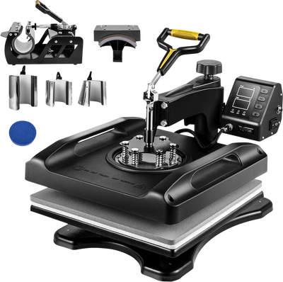 Vevor Heat Press Machine w/ 360° Rotation Swing-Away Plate 15