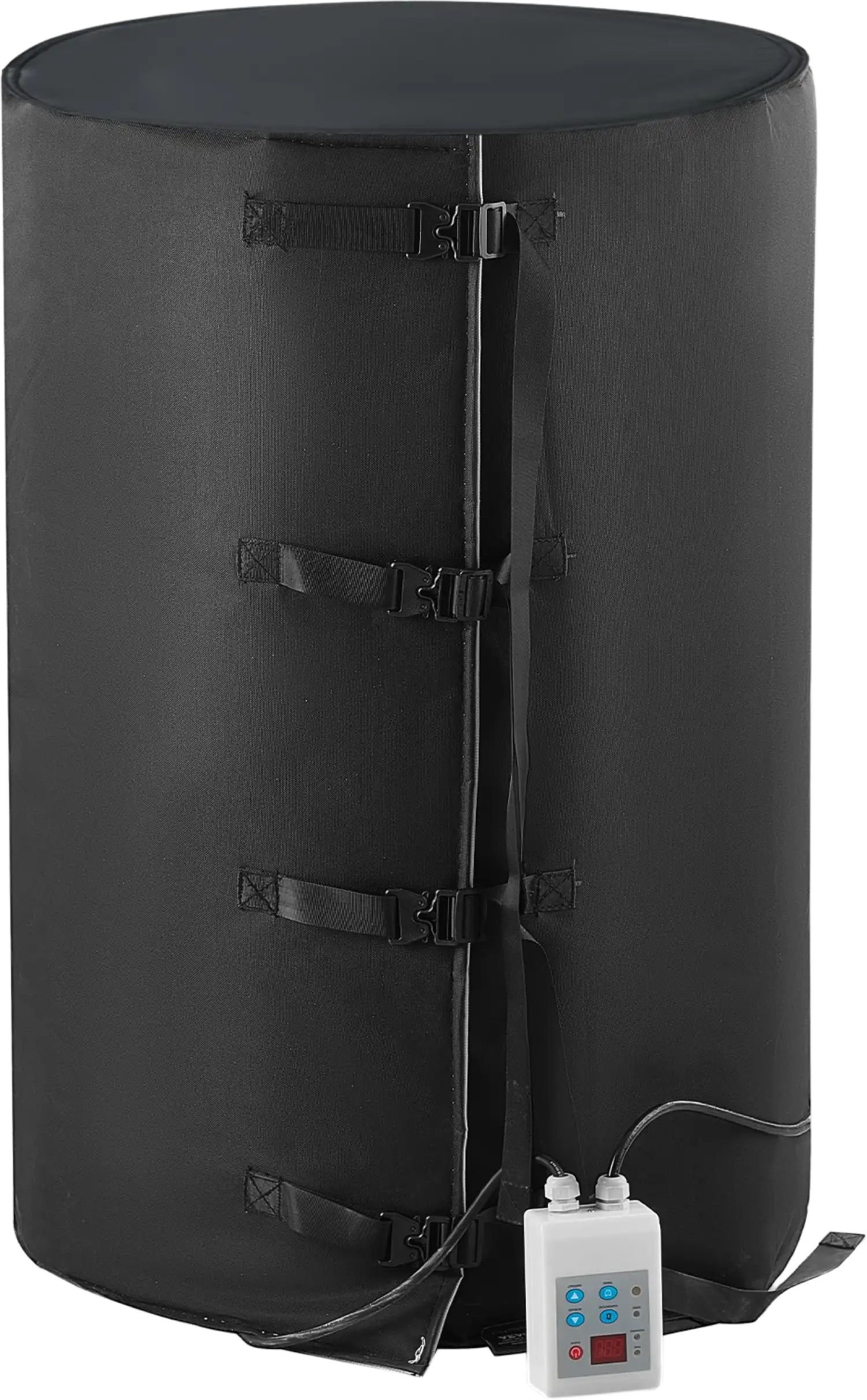 Vevor Drum Heater 55 Gallon Metal 0-145°F Adjustable with Independent Thermostat 1300W New