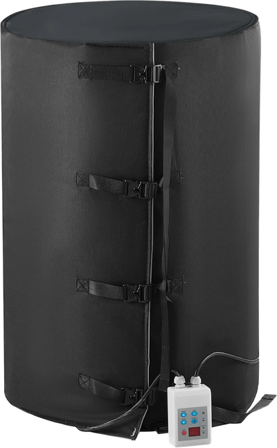 Vevor Drum Heater 55 Gallon Metal 0-145°F Adjustable with Independent Thermostat 1300W New