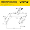 Vevor 3-Point Quick Hitch 3000 Lbs Capacity Adaptation to Category 1 & 2 Tractors New