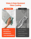 Vevor Bathtub Shower Door 56-60" x 60" Frameless Sliding 8mm Tempered Glass New