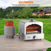 Vevor Outdoor Pizza Oven & Grill 11" Portable Gas Powered Stainless Steel New