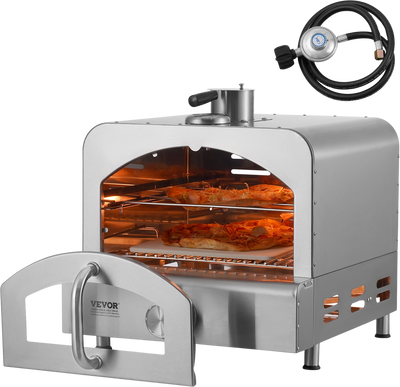 Vevor Outdoor Pizza Oven & Grill 11