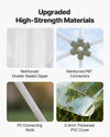 Vevor Garden Igloo 15 x 9.5 Ft Outdoor Geodesic Dome Greenhouse PVC New