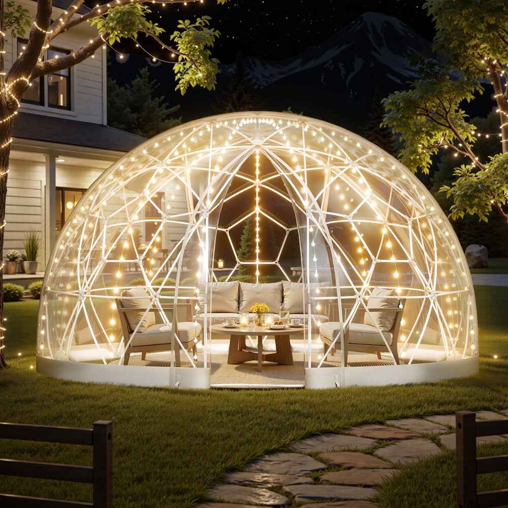 Vevor Garden Dome Igloo 9.5 x 5.7 ft Outdoor Greenhouse Tent for 2-4 Person New