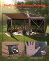 Vevor Pop-up Gazebo Tent 15 x 15 ft. with Removable Top 12-15 Person New