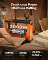 Vevor Wood Thickness Planer 13" Worktable with Spiral-Style Cutterhead 23500 RPM 2000W New