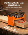 Vevor Wood Thickness Planer 13" Worktable 3 Blade Single Speed 2000W New