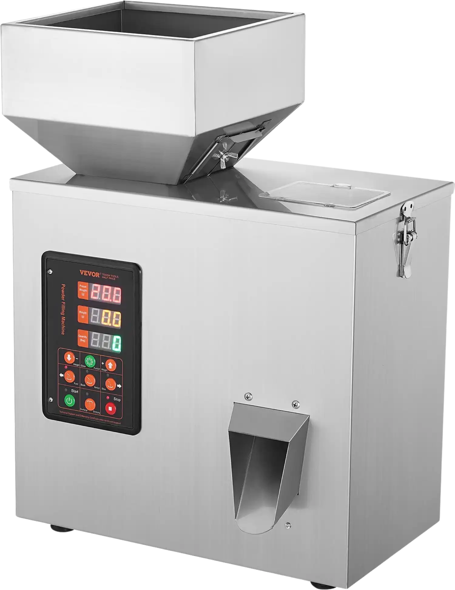 Vevor Powder Filling Machine 1-200g Automatic Particle Weighing Dispenser New