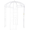 Vevor Birdcage Shape Garden Arbor 9' x 6.6' Arch for Climbing Vines New