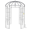 Vevor Birdcage Shape Garden Arbor 9' x 6.6' Arch for Climbing Vines New