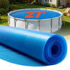 Vevor Solar Pool Cover 27 ft. Round with Heat Retaining Bubble PE Material New