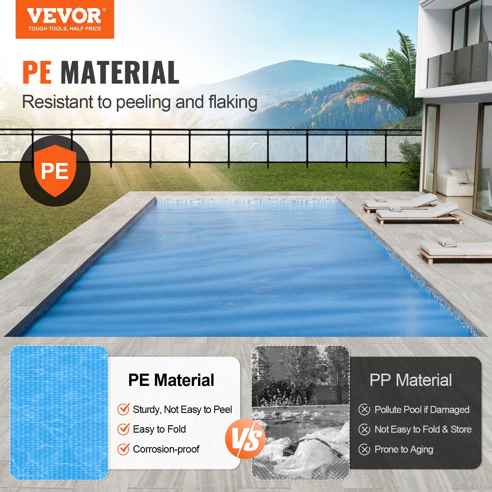 VEVOR Solar Pool Cover - Thumbnail 5