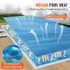 Vevor Solar Pool Cover 36' x 18' Rectangle 16mil Thickness for Inground/Above Ground New