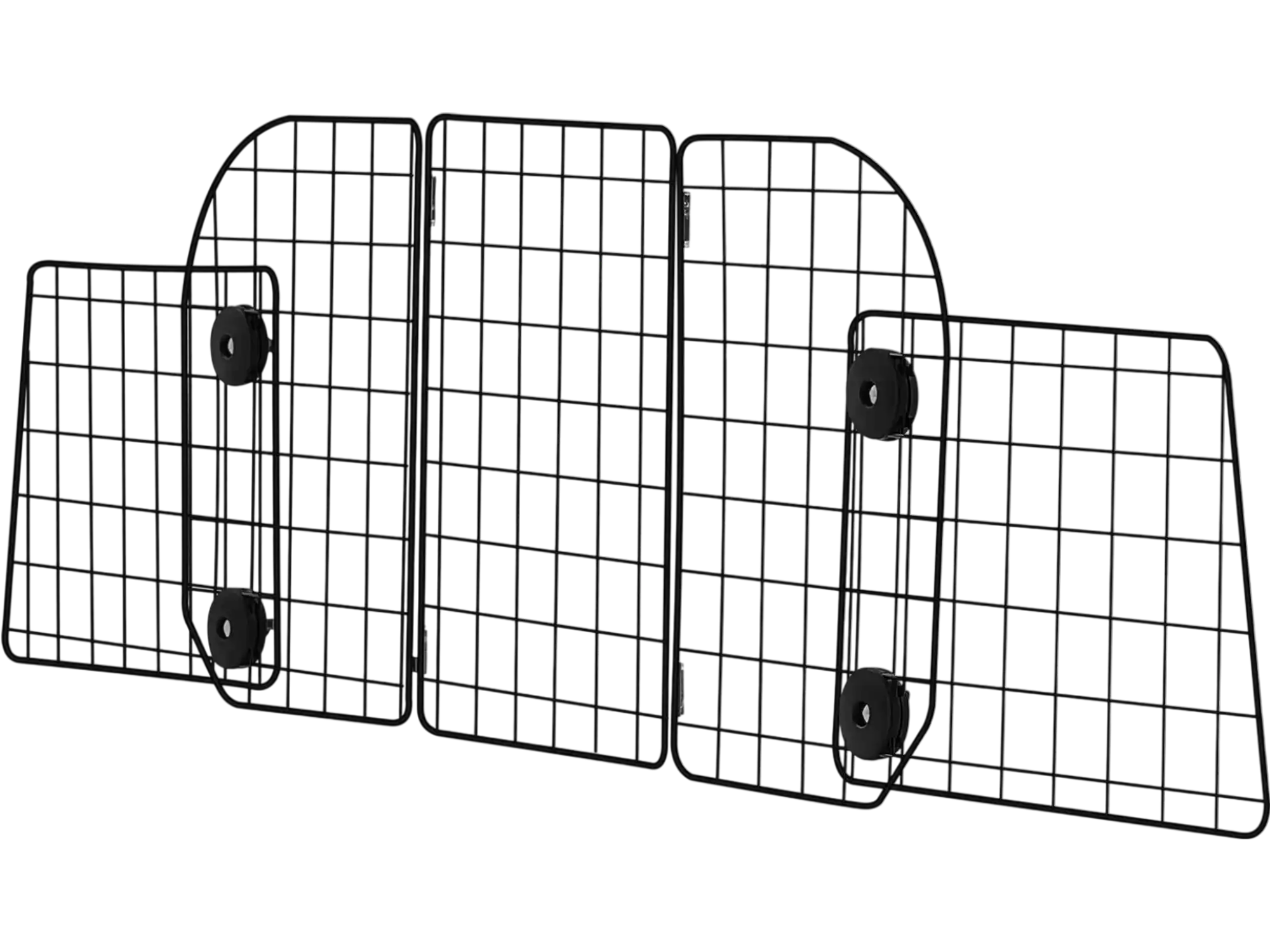 Vevor Dog Car Barrier Adjustable Trunk Cargo Area Pet Divider New