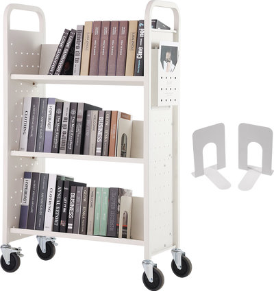 Vevor Rolling Library Book Cart 31.1