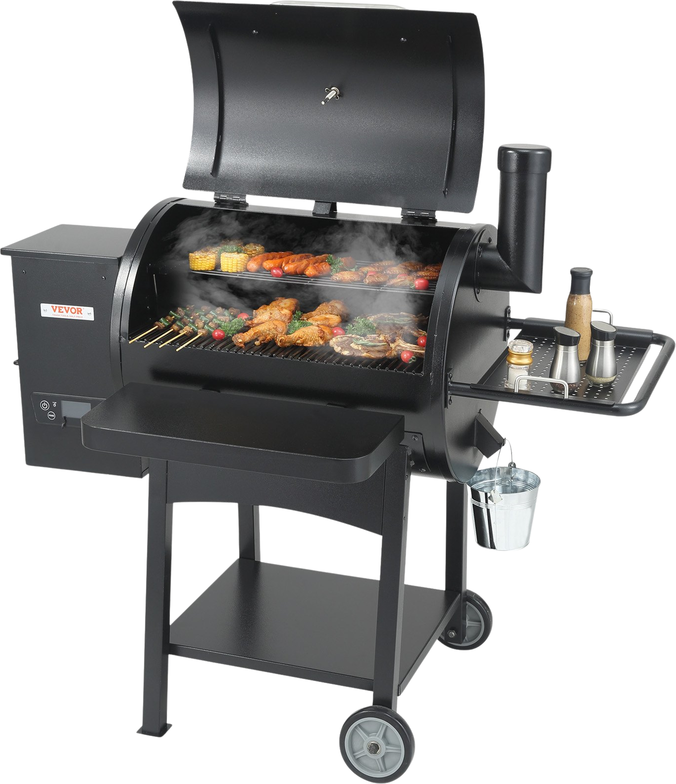 Vevor Portable Wood Pellet Smoker Grill 53