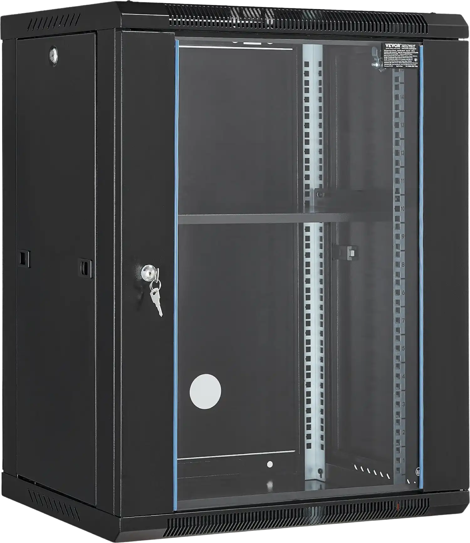 Vevor Network Server Cabinet 15U Wall Mount Enclosure 18