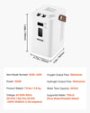 Vevor Hydrogen Inhalation Machine 99.99% High Purity 450ml/min 3-Ports New