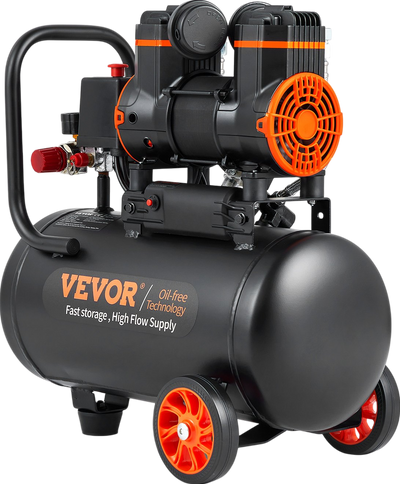 Vevor Air Compressor 4.8 Gallon 900W 2.2CFM @ 90PSI Ultra Quiet Oil-Free New