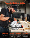 Vevor Power Tool Combo Kit 20V Cordless 5-Piece Set with Batteries New