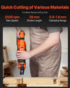 Vevor Power Tool Combo Kit 20V Cordless 5-Piece Set with Batteries New