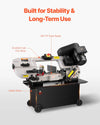 Vevor Metal Band Saw Horizontal & Vertical Cutting 7" x 12" Variable Speed 1100W New