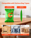 Vevor Continuous Bag Heat Sealing Machine 0.24-.47 Width Ink Printing Adjustable Speed New