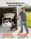 Vevor Electric Trailer Dolly 3,600 lbs. Max Trailer Weight DC 24V 800W with Two Hitch Balls New