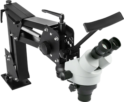 Vevor Micro Inlaid Mirror Multi-Directional Microscope with Spring Bracket 7X-45X Magnification New