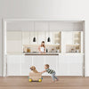 Vevor Retractable Baby Gate 34" x 110" White New