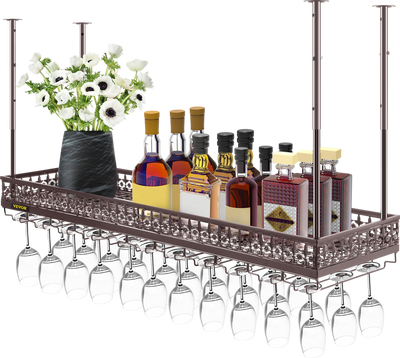 Vevor Ceiling Wine Glass Rack 46.9