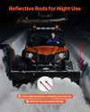 Vevor Snow Plow Kit 43"/72" Width Adjustable Blade Universal Mount for UTV New